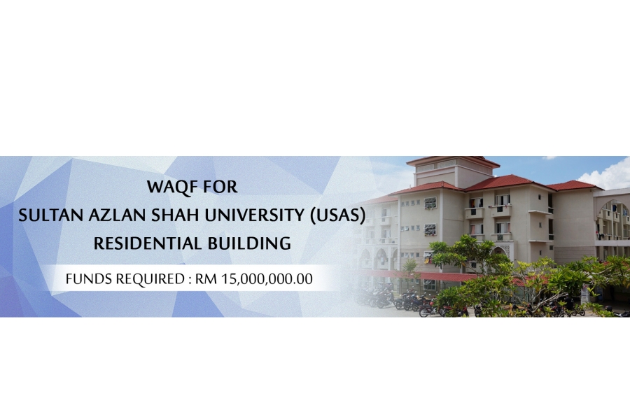 Waqf For SULTAN AZLAN SHAH UNIVERSITY (USAS) RESIDENTIAL BUILDING