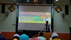 Ceramah Wakaf Pu Yeop di Kampar